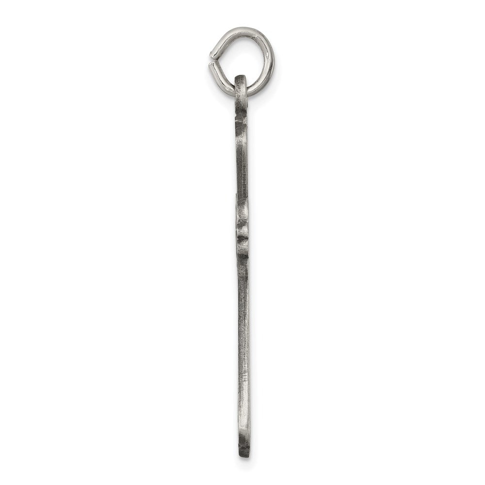 Sterlingsilber Antikisiert Kreuz Anhänger