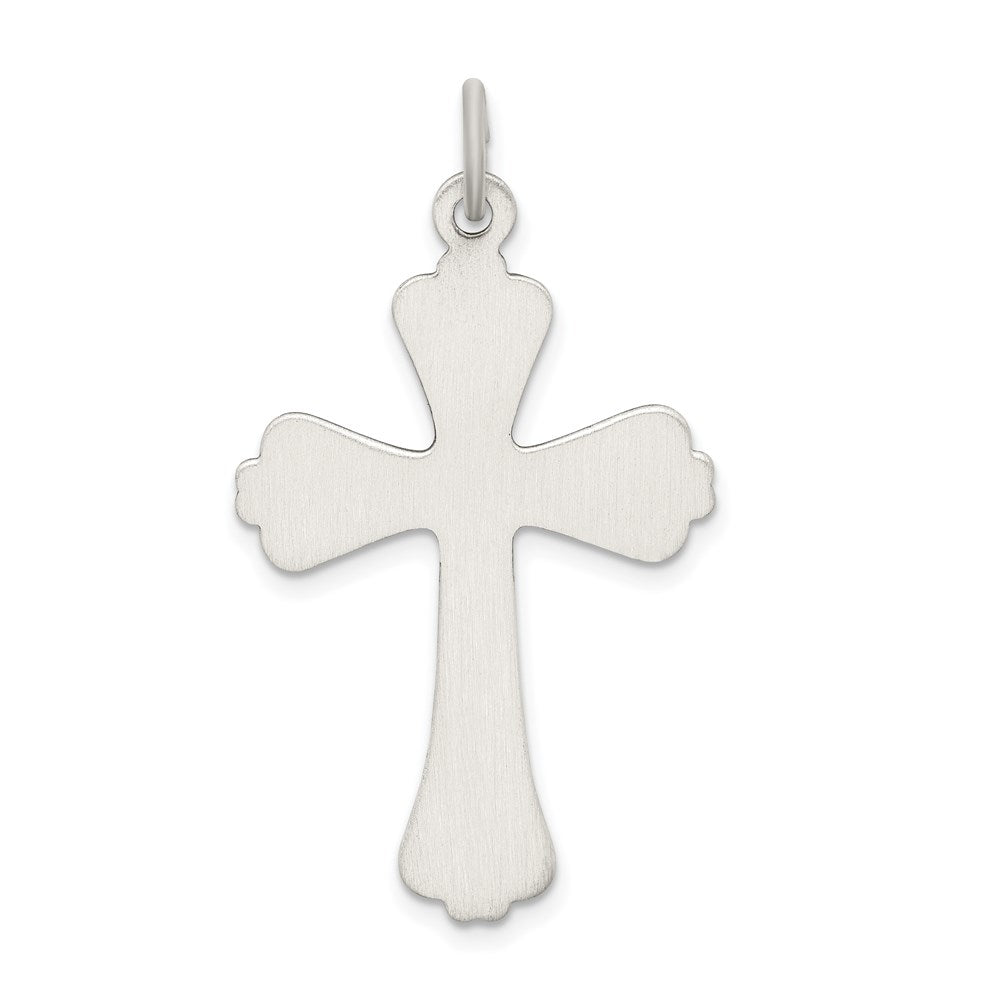 Sterlingsilber Antikisiert Kreuz Anhänger