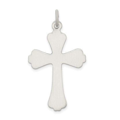 Sterlingsilber Antikisiert Kreuz Anhänger