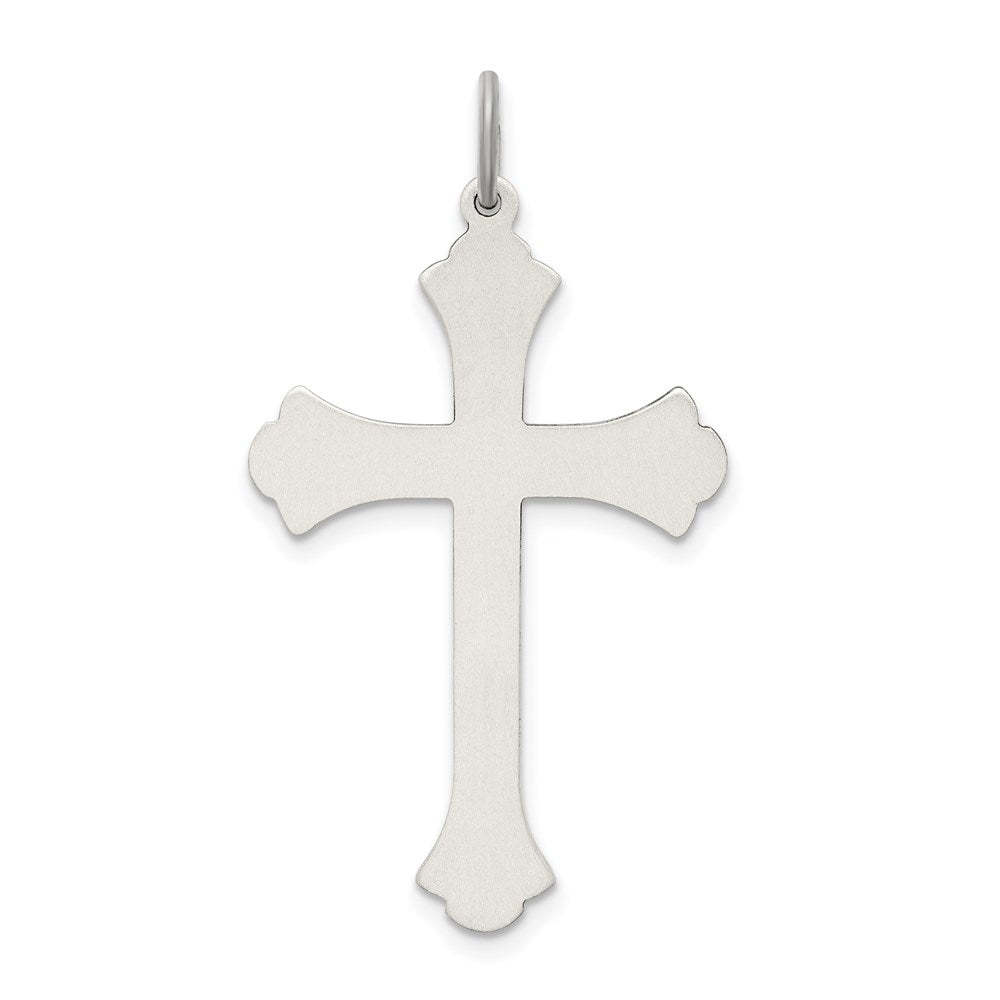 Sterlingsilber Antikisiert Kreuz Anhänger