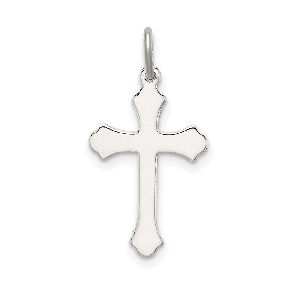 Sterlingsilber Antikisiert Kreuz Charm
