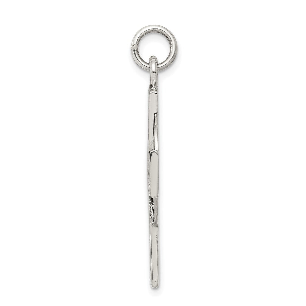 Sterlingsilber Antikisiert Keltisch Kreuz Charm