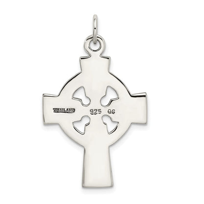 Sterlingsilber Antikisiert Keltisch Kreuz Charm