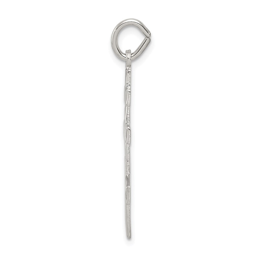 Sterlingsilber Eastern Orthodox Kreuz Charm