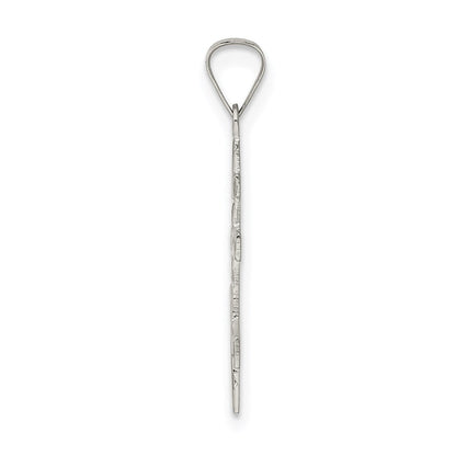 Sterlingsilber Eastern Orthodox Kreuz Charm