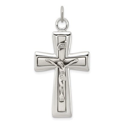 Sterlingsilber Inri Kruzifix Anhänger