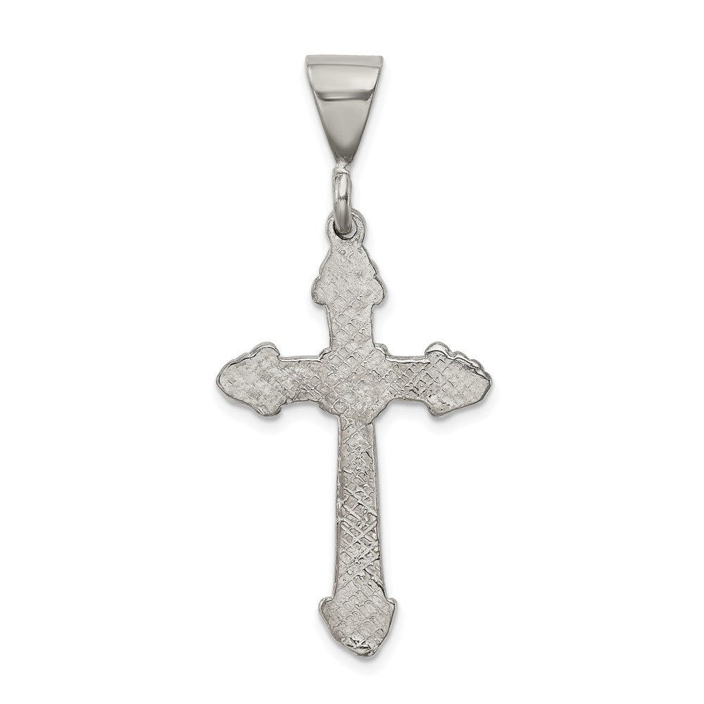 Sterlingsilber Diamantiert Kruzifix Anhänger