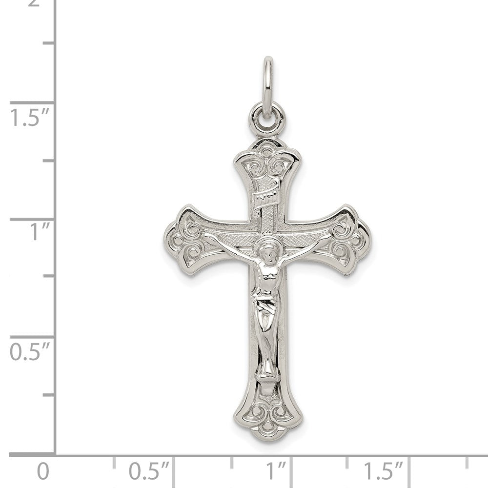 Sterlingsilber Inri Kruzifix Anhänger