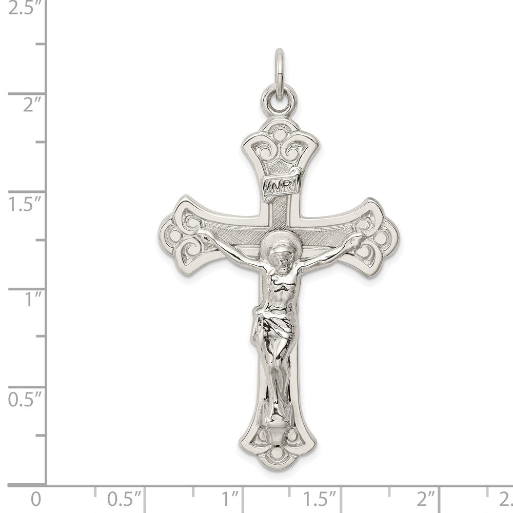 Sterlingsilber Inri Kruzifix Anhänger