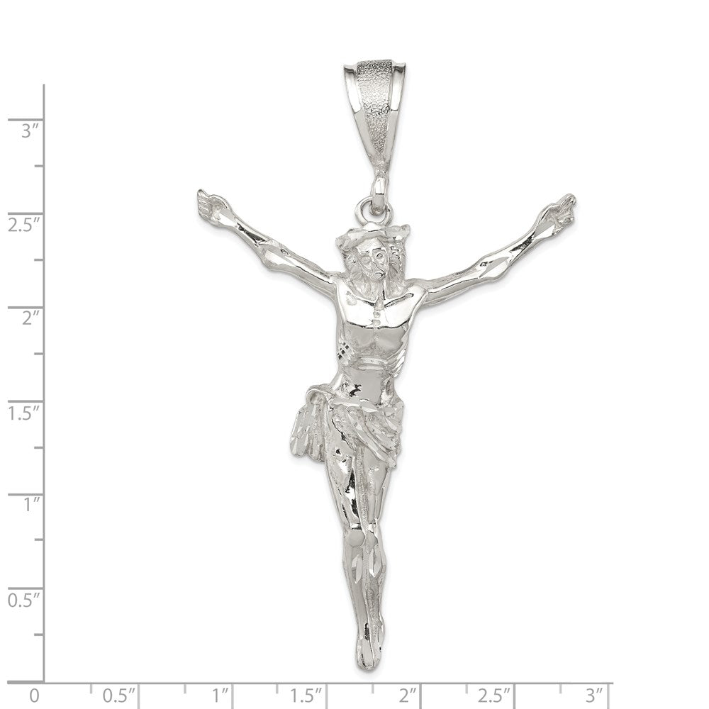 Sterlingsilber Corpus (crucified Christus) Anhänger