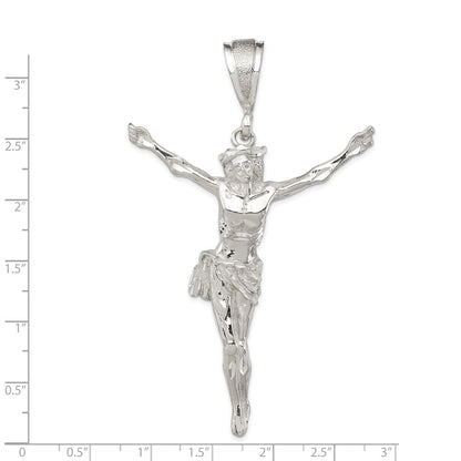 Sterlingsilber Corpus (crucified Christus) Anhänger