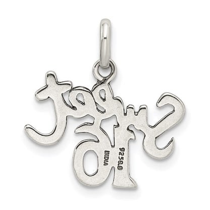 Sterlingsilber Süß 16 Charm