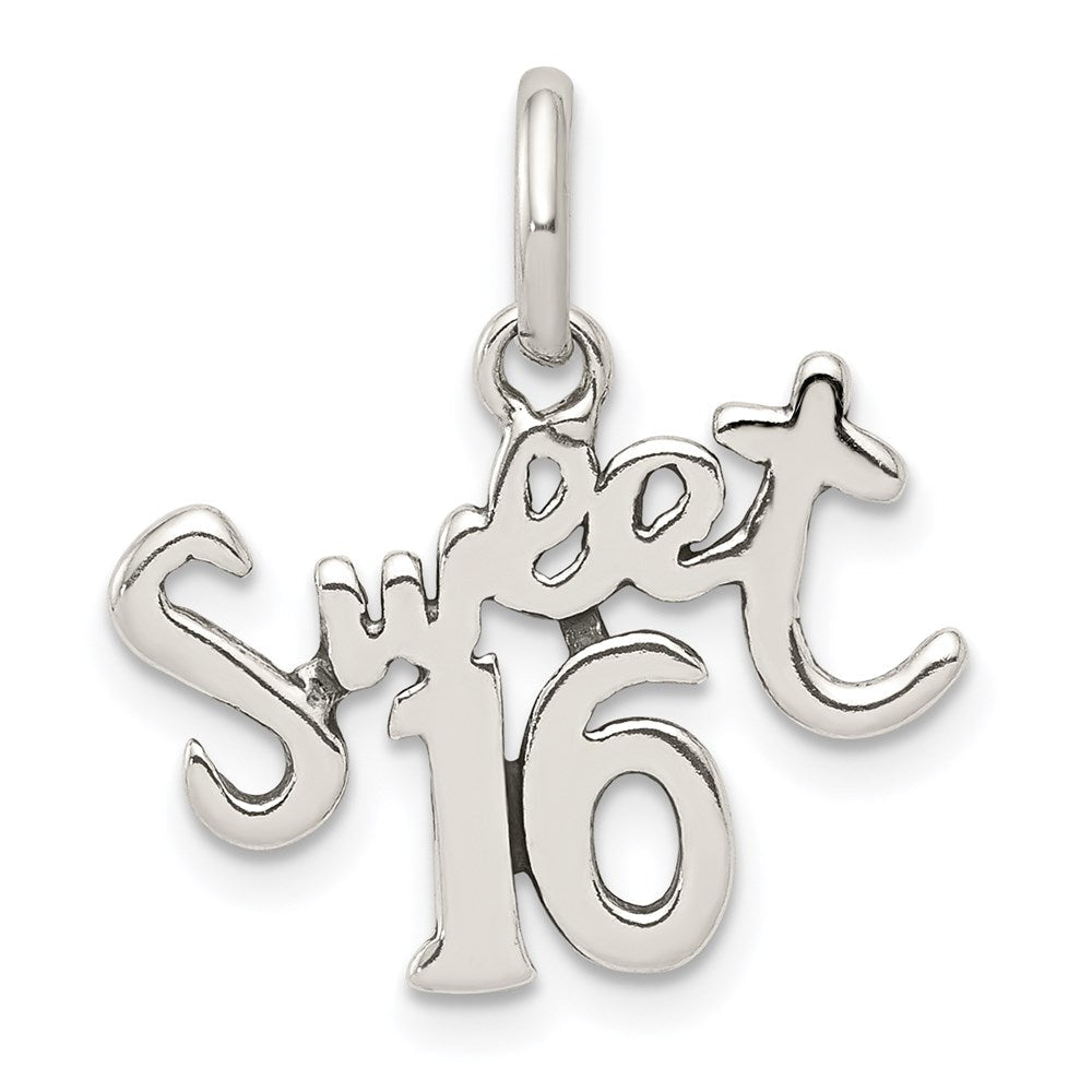 Sterlingsilber Süß 16 Charm
