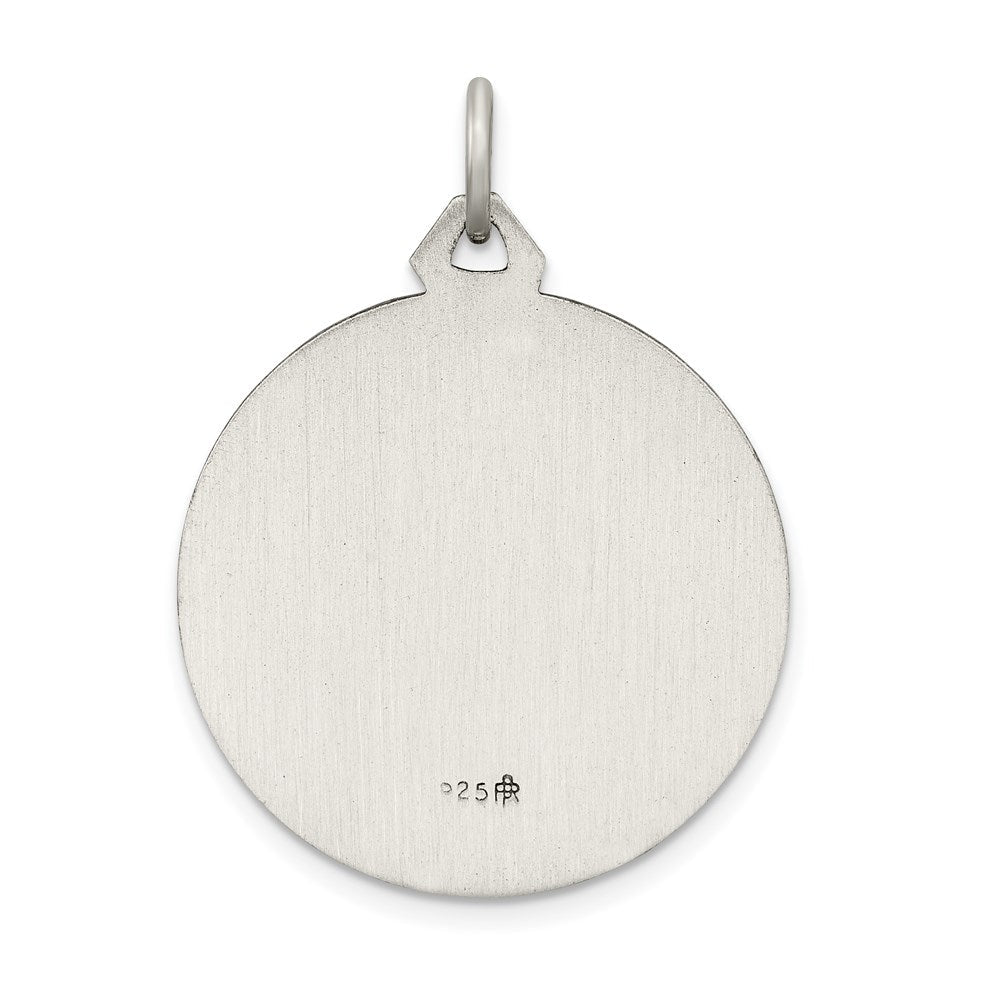 Sterlingsilber Antikisiert Ecce Homo Medaille