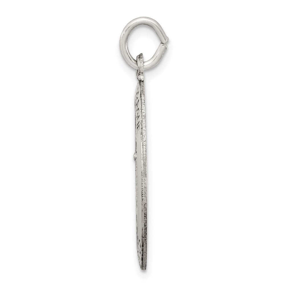 Sterlingsilber Antikisiert Infant Of Prague Medaille