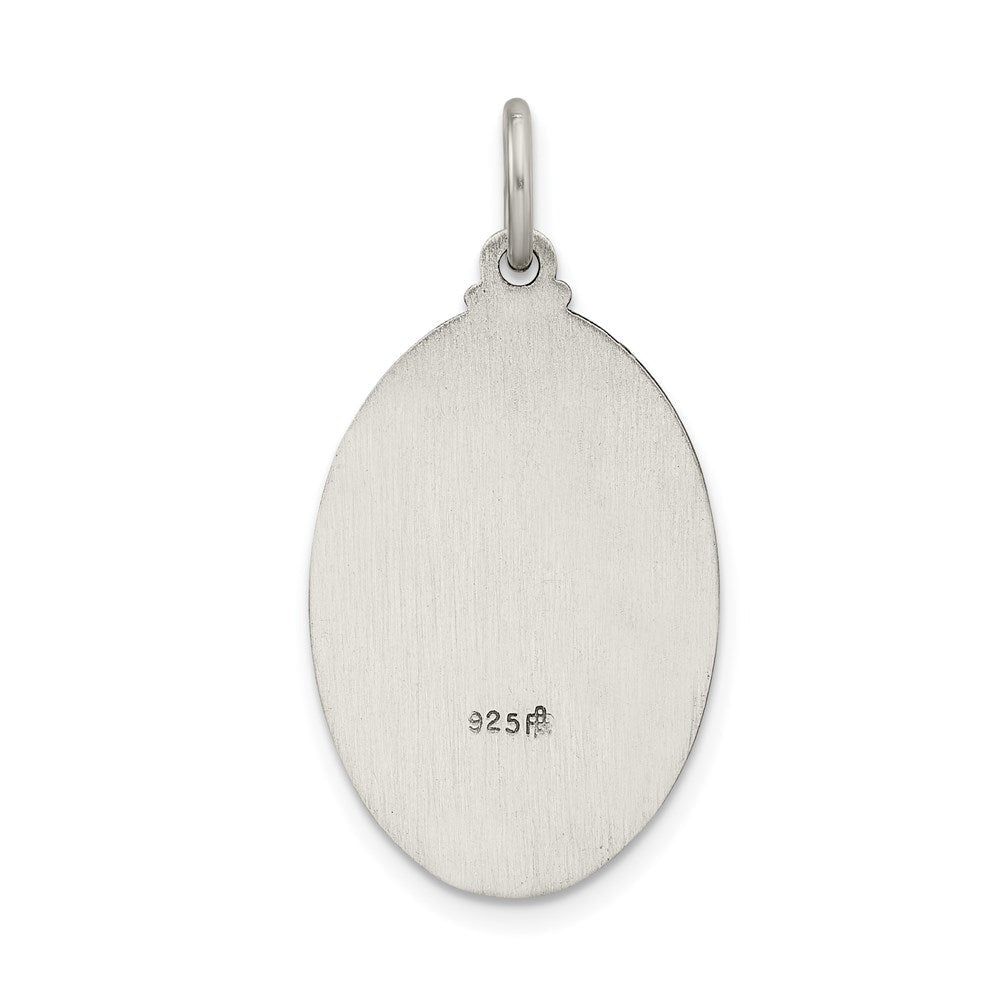 Sterlingsilber Antikisiert Infant Of Prague Medaille