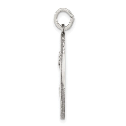 Sterlingsilber Antikisiert Heilig Herz Of Jesus Medaille