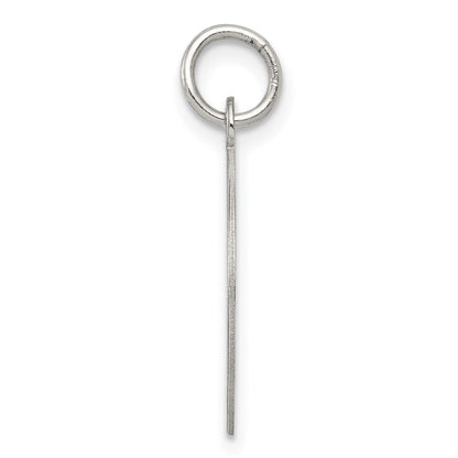 Sterlingsilber Rhodiniert Happy Geburtstag Plättchen Charm