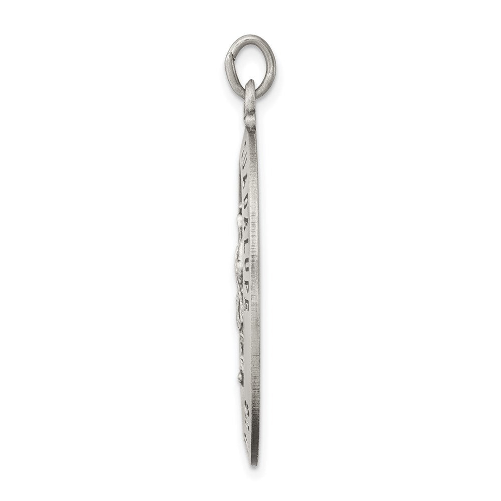 Sterlingsilber Antikisiert Our Damen Of Guadalupe Medaille