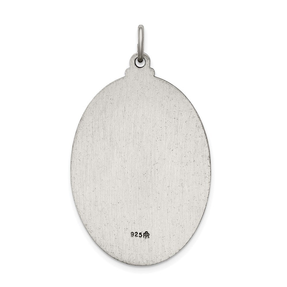 Sterlingsilber Antikisiert Our Damen Of Guadalupe Medaille