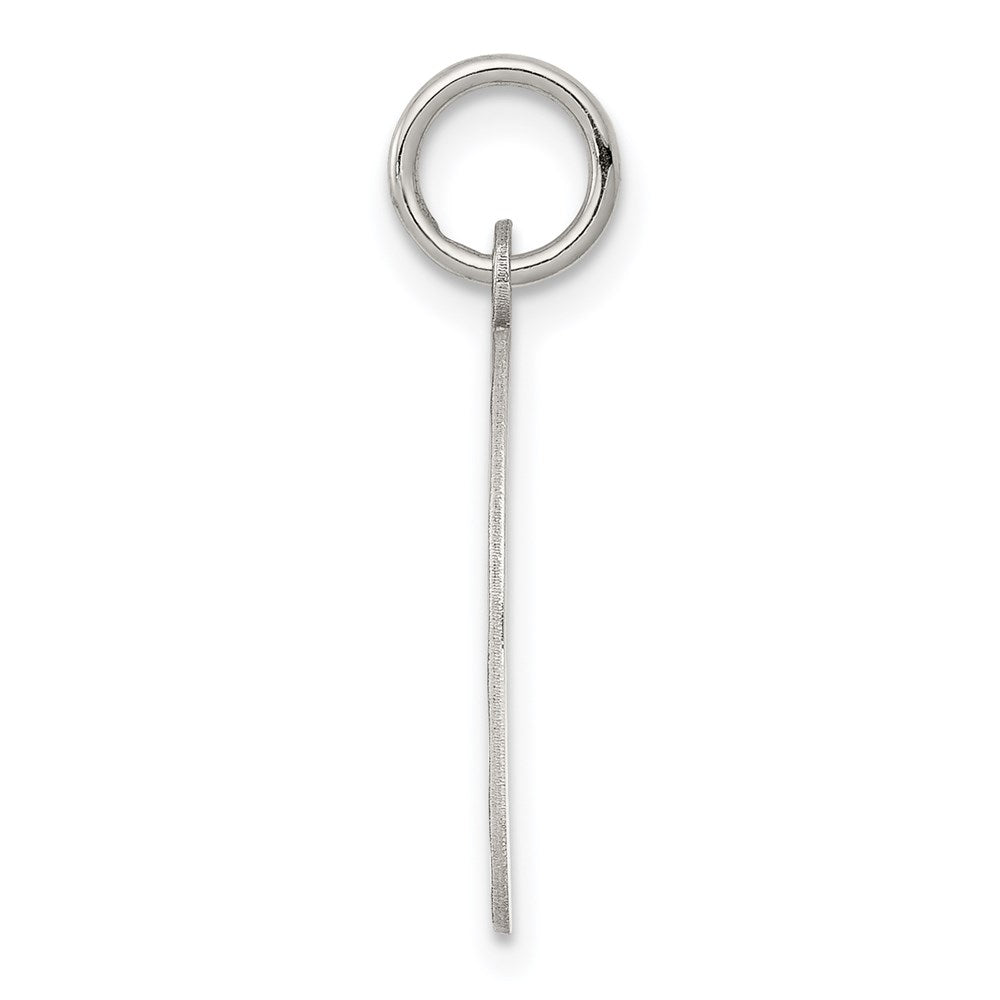 Sterlingsilber Rhodiniert Happy Jahrestag Plättchen Charm