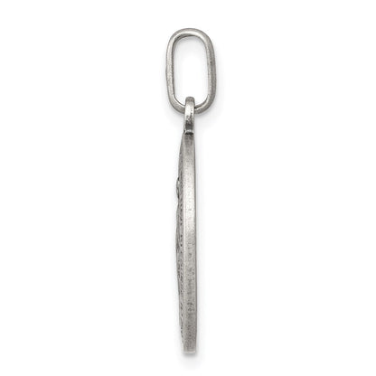 Sterlingsilber Antikisiert Wundertätig Medaille