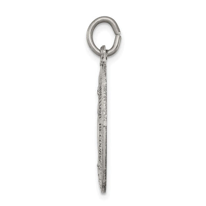 Sterlingsilber Antikisiert Wundertätig Medaille
