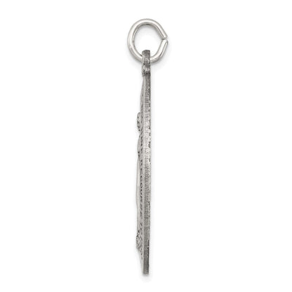 Sterlingsilber Antikisiert Wundertätig Medaille