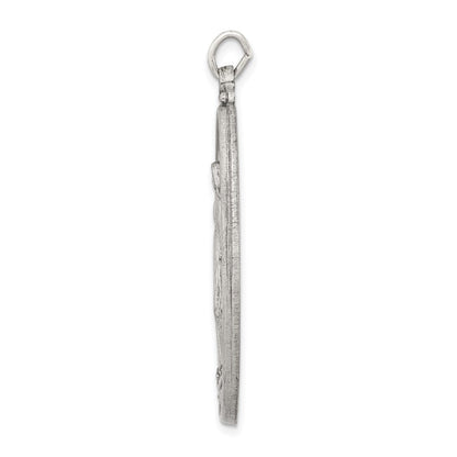 Sterlingsilber Antikisiert Wundertätig Medaille