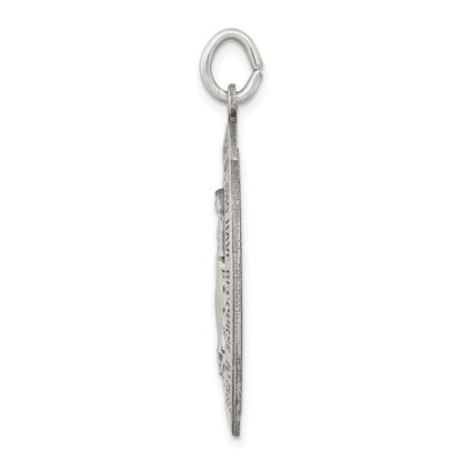 Sterlingsilber Antikisiert Wundertätig Medaille