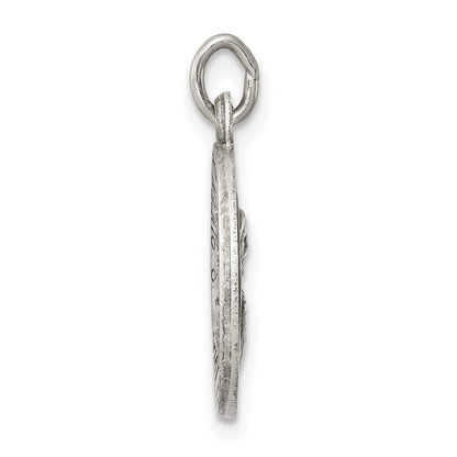 Sterlingsilber Antikisiert Queen Of The Heilig Scapular Medaille