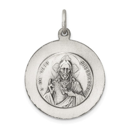 Sterlingsilber Antikisiert Queen Of The Heilig Scapular Medaille