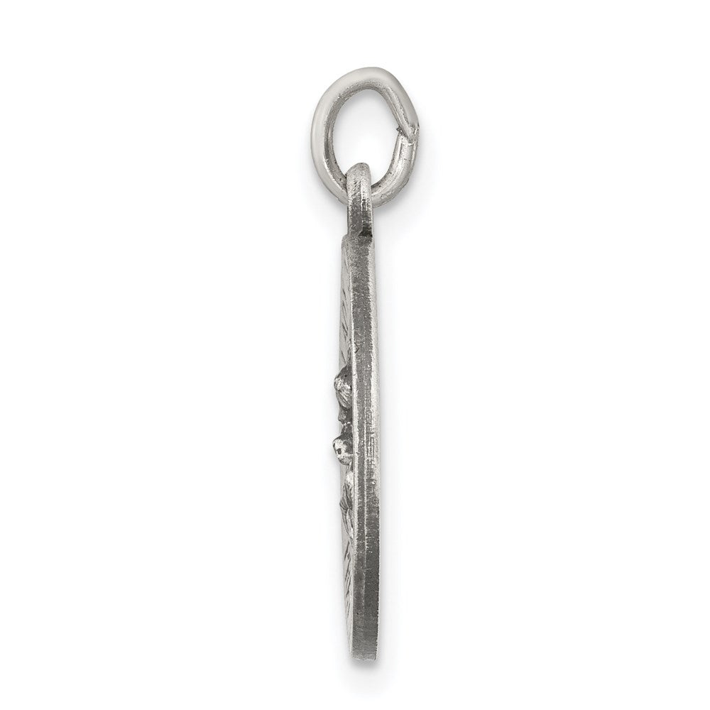 Sterlingsilber Antikisiert Our Damen Of Perpetual Help Medaille