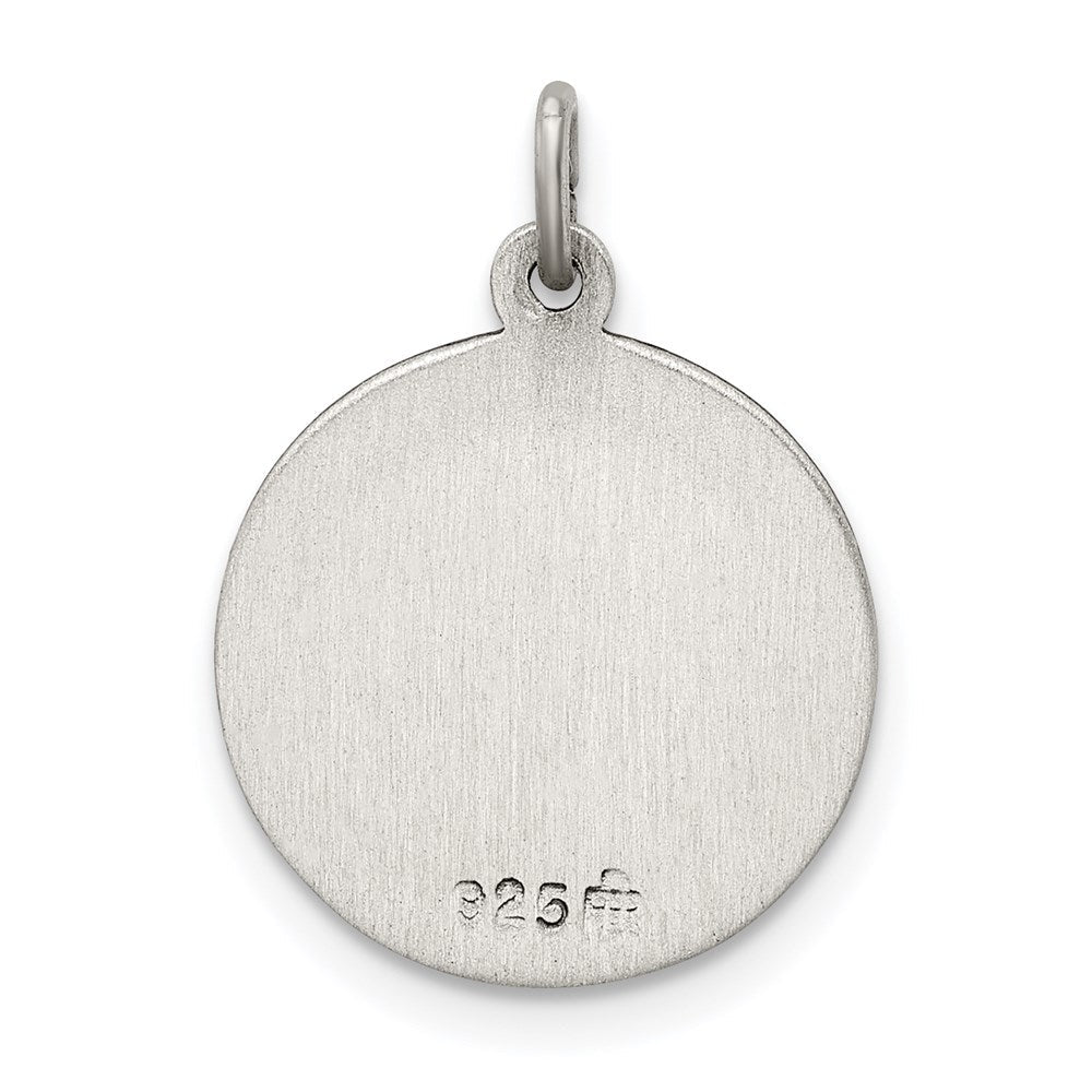 Sterlingsilber Antikisiert Our Damen Of Perpetual Help Medaille