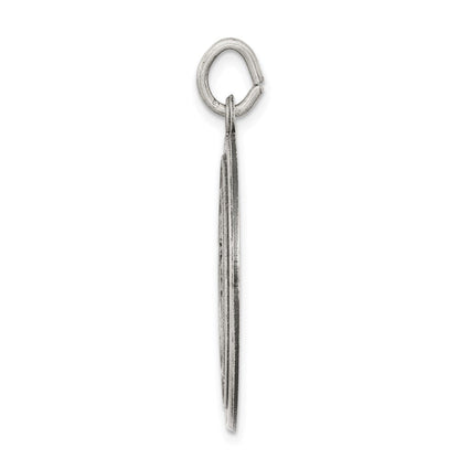 Sterlingsilber Antikisiert St. Christopher Medaille