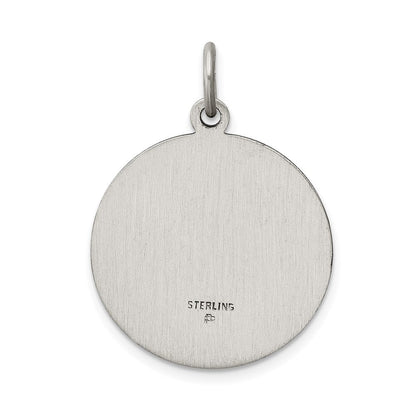 Sterlingsilber Antik St. Christopher Medaille