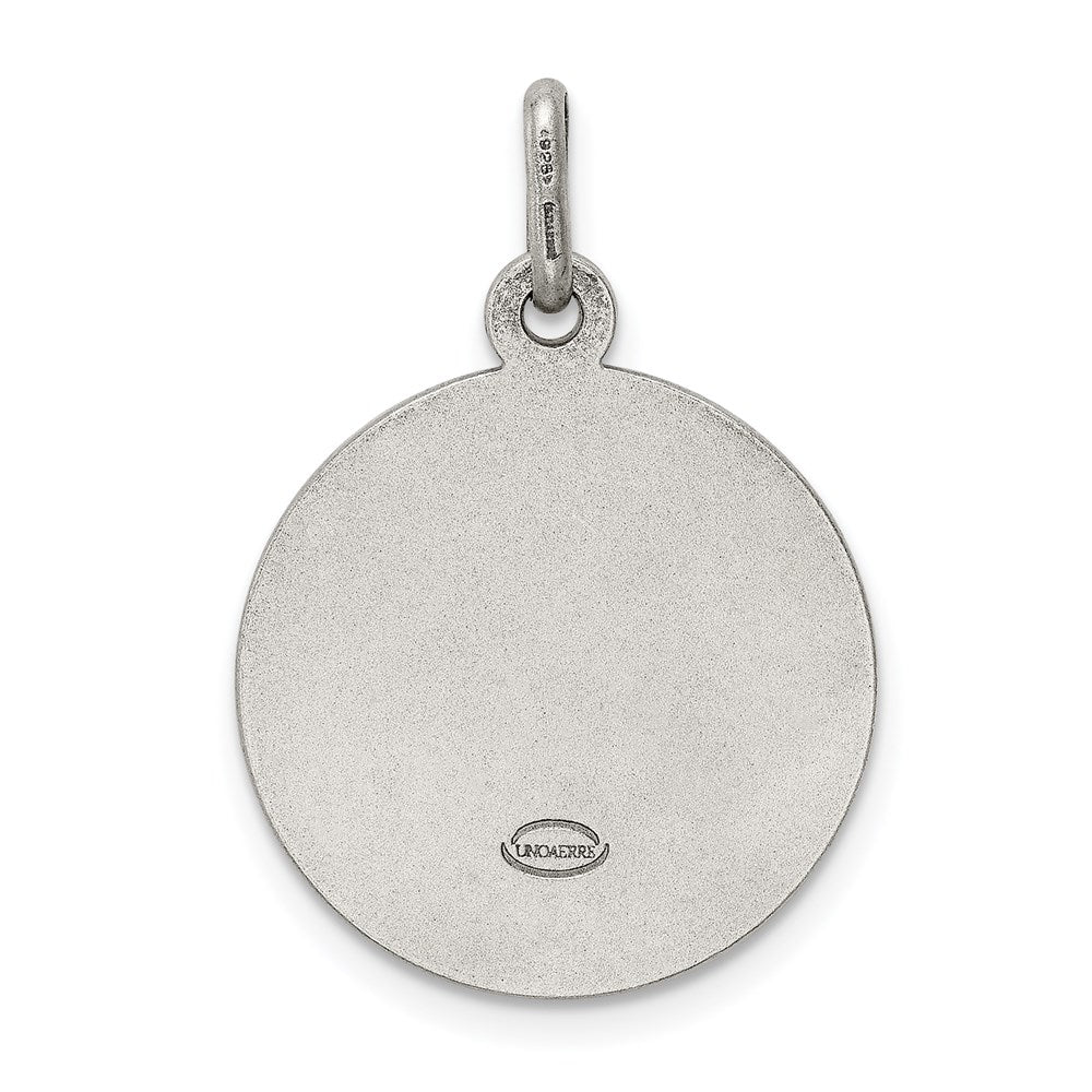 Sterlingsilber St. Christopher Medaille