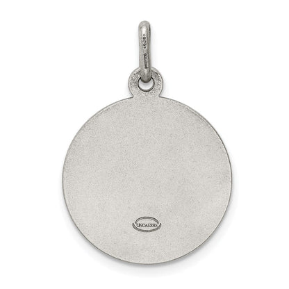 Sterlingsilber St. Christopher Medaille