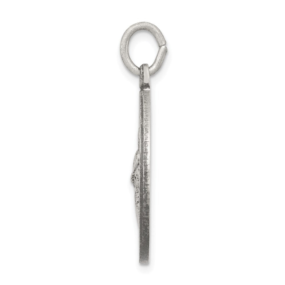 Sterlingsilber Antikisiert Saint Gerard Medaille