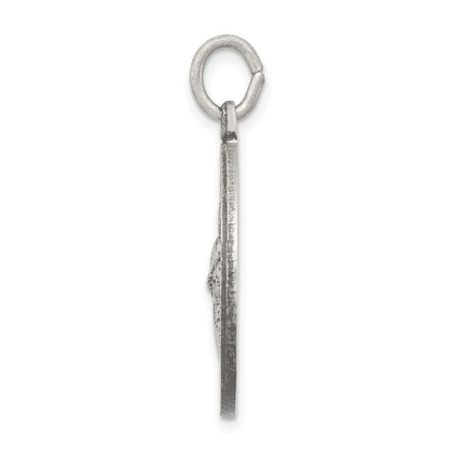 Sterlingsilber Antikisiert Saint Gerard Medaille