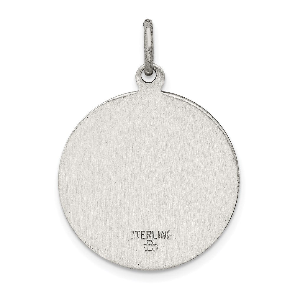 Sterlingsilber Antikisiert Saint Gerard Medaille