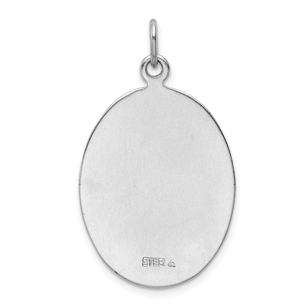 Sterlingsilber Rhodiniert St. Joseph Medaille