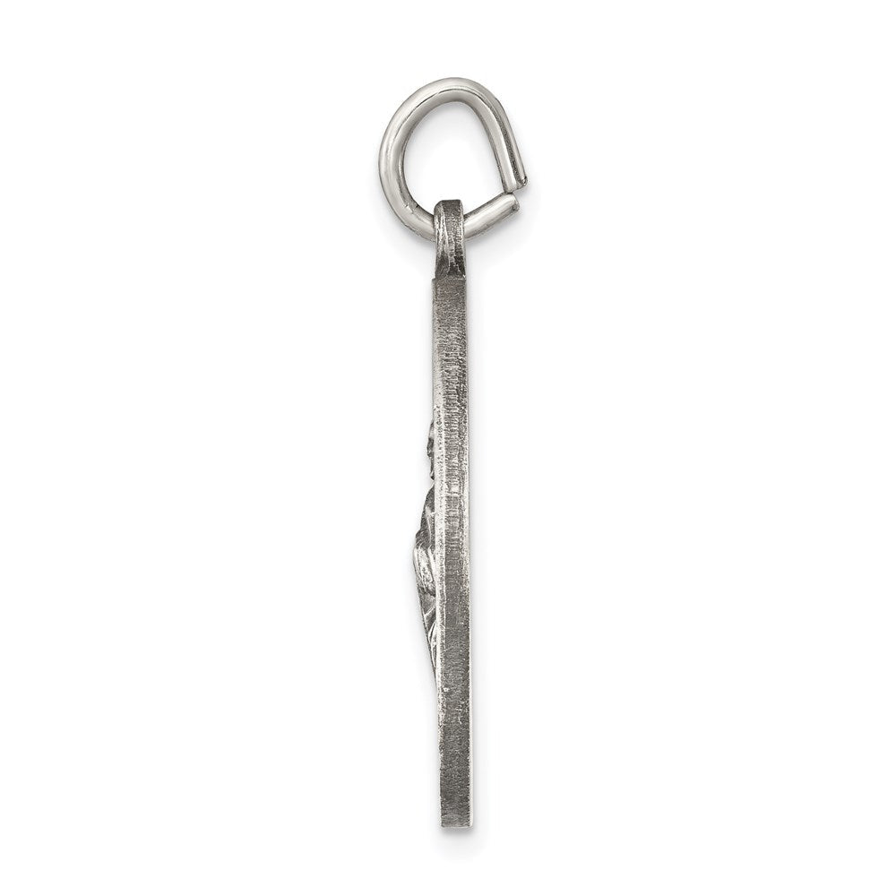 Sterlingsilber Antikisiert Saint Jude Thaddeus Medaille