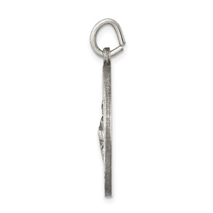 Sterlingsilber Antikisiert Saint Jude Thaddeus Medaille