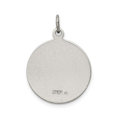 Sterlingsilber Antikisiert Saint Jude Thaddeus Medaille