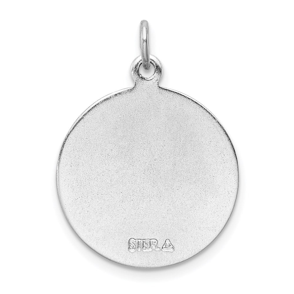 Sterlingsilber Rhodiniert Saint Jude Thaddeus Medaille