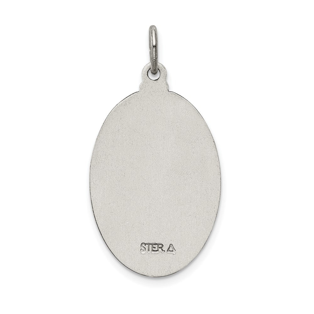 Sterlingsilber Antikisiert Saint Jude Thaddeus Medaille