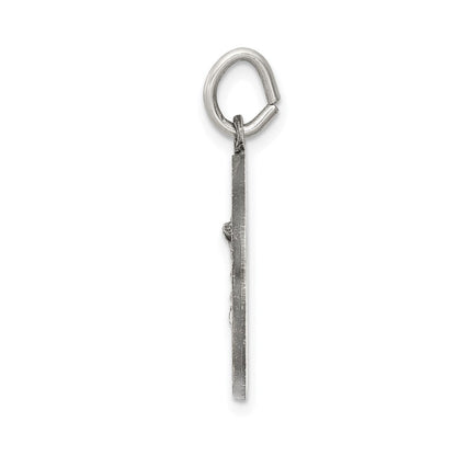 Sterlingsilber Antikisiert Saint Michael Medaille