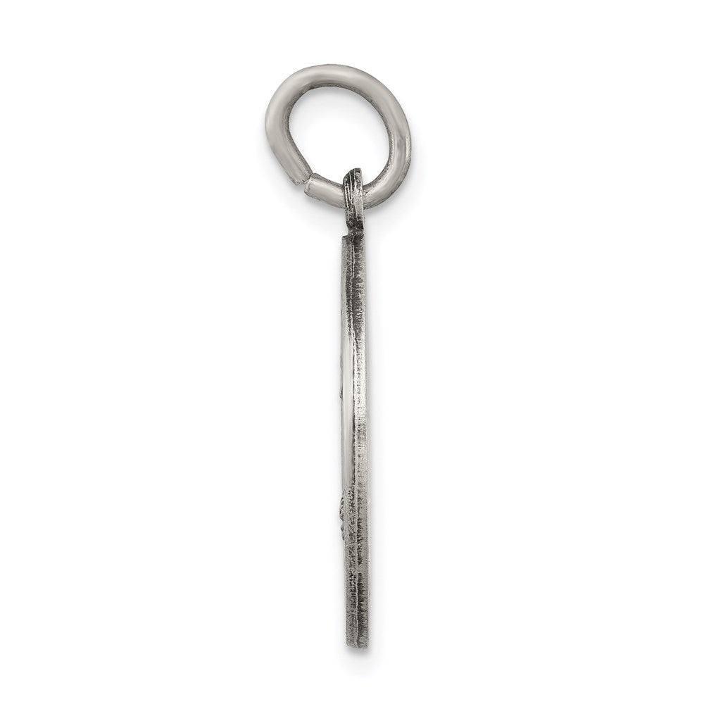 Sterlingsilber Antikisiert St. Theresa Medaille
