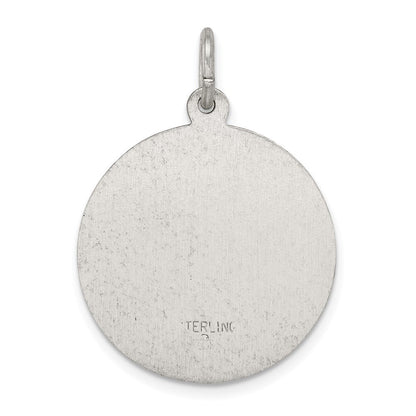 Sterlingsilber Antikisiert St. Theresa Medaille